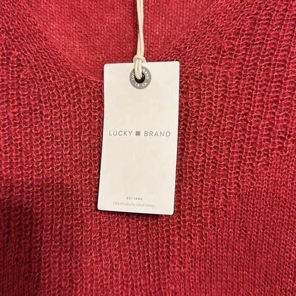 Lucky Brand Sweater NWT Size Small (S) Rust Color AKBkI2lrQ