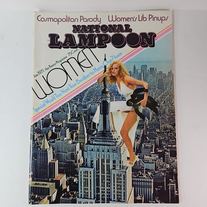 1971 January National Lampoon Cosmopolitan Womens Liberation Pinups  Marriage 7t7BOkuTV