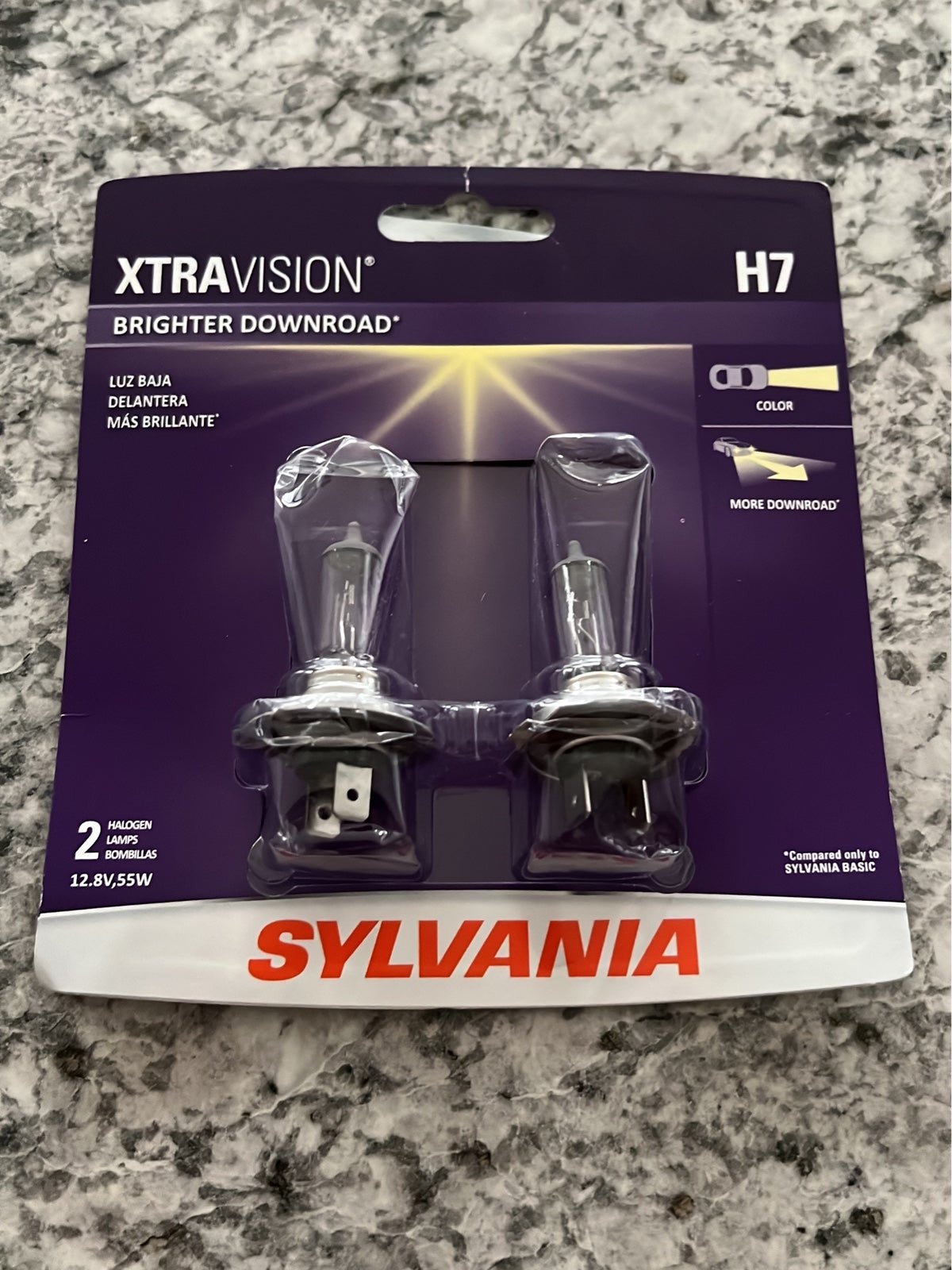 Sylvania Xtra Vision H7 Halogen 2ROy0nrkL