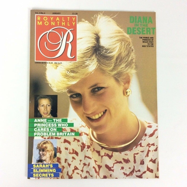 Royalty Monthly Magazine Diana In The Desert Vol 6 No 4