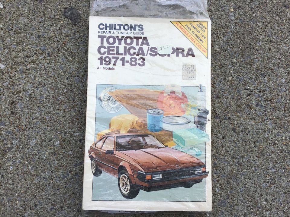 CHILTON’S Repair & Tune-Up Guide CELICA SUPRA 1971-1983