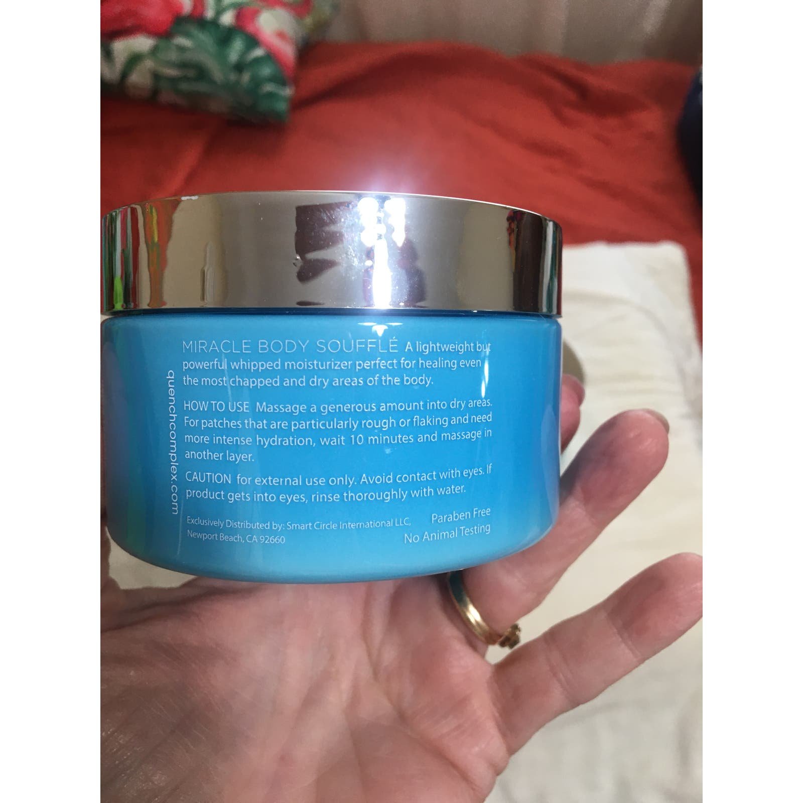 NWOT Never Opened, Quench Microwater Complex Miracle Body Scrub & Souffle´ AHvsb4DfS