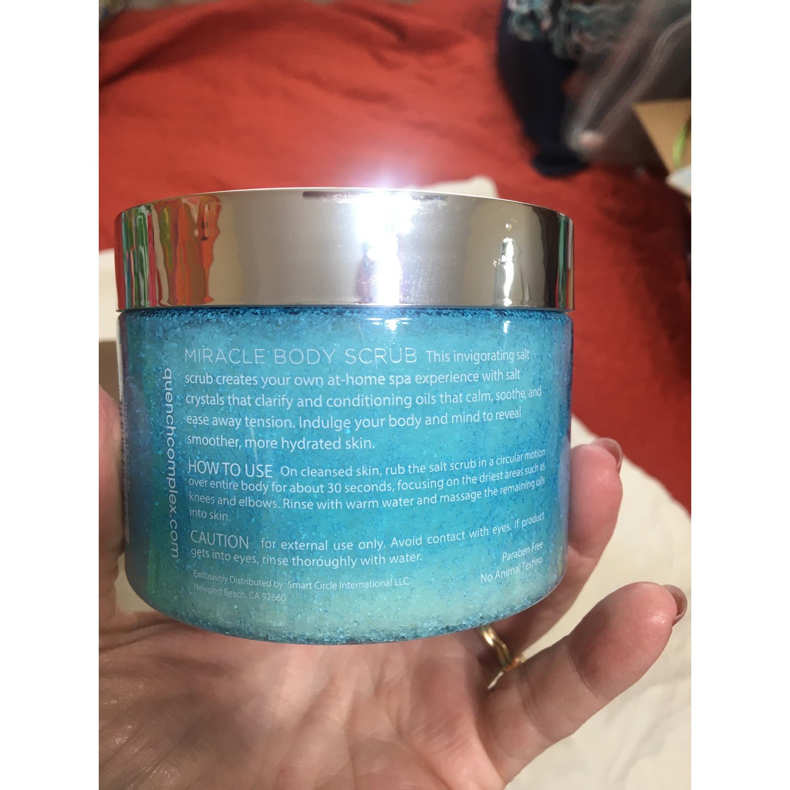 NWOT Never Opened, Quench Microwater Complex Miracle Body Scrub & Souffle´ AHvsb4DfS