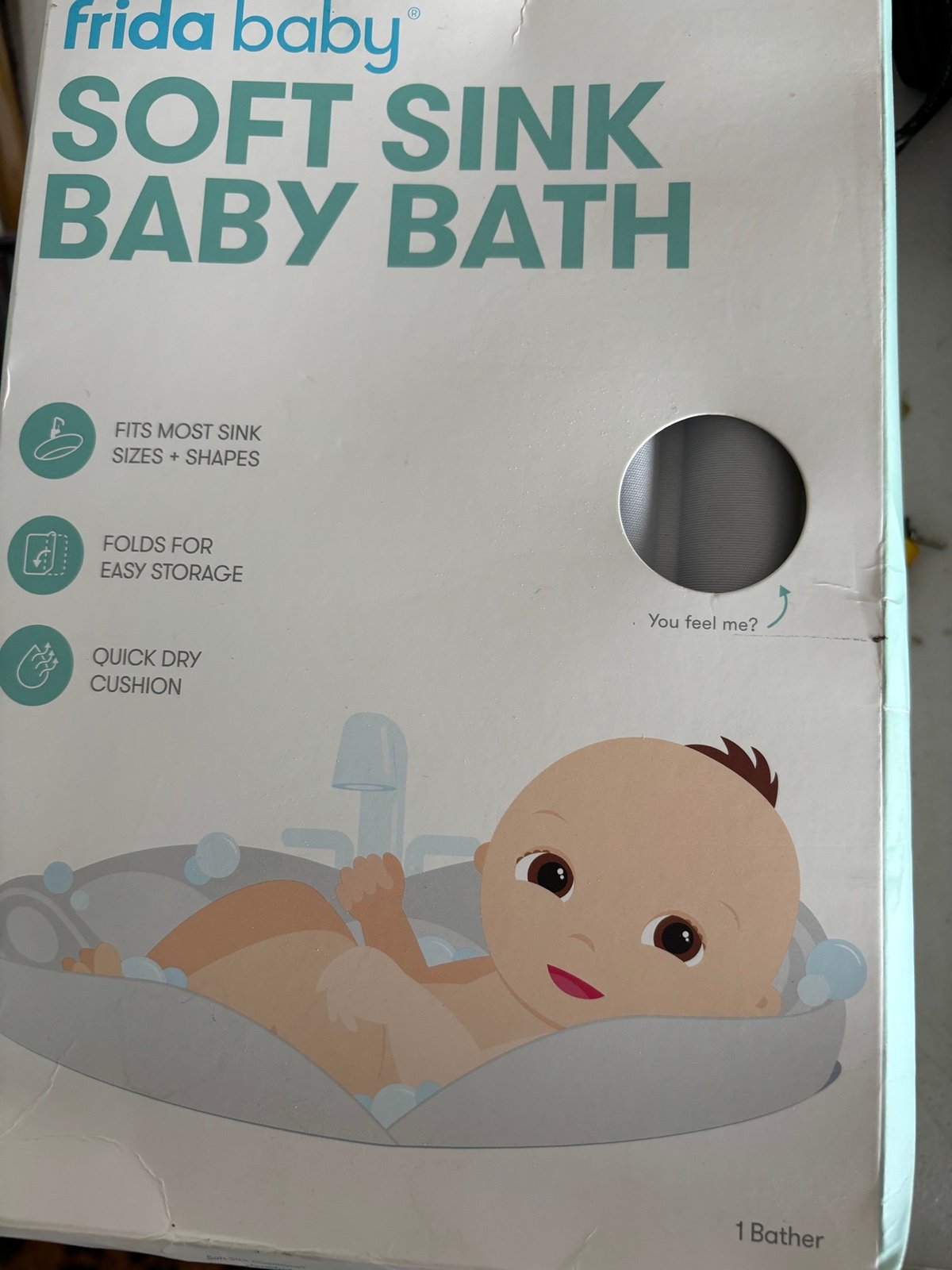 Frida Baby Soft Sink Baby Bath|Easy to Clean Baby Batht