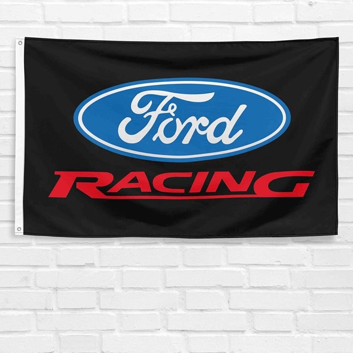 Ford Racing 3x5 ft Flag Shelby Cobra SVT Car Truck Show Banner Garage Wall Sign 644wl4hZ3